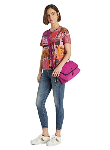 Desigual T-shirt damski Ts_proclaim, wielokolorowy, XL