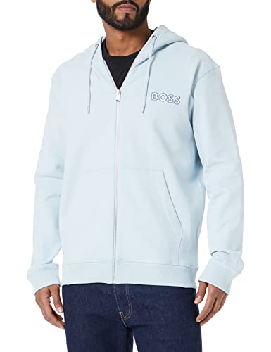 BOSS Zelogox Koszulka męska, Otwarty Blue469, XXL