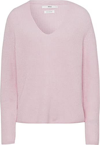 BRAX Damski sweter w stylu Lana Alpaca Mix Solid, Blush, 44