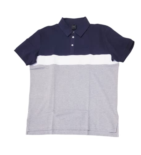Geox Męska koszulka polo M (DE), jasny melanżowy szary/B, XXL, Light Melange Grey/B, XXL