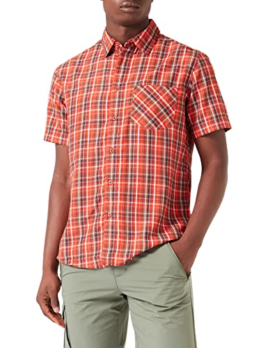CMP Męska koszula z krótkim rękawem z guzikiem kieszonkowym, 69zg, 36