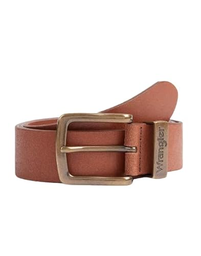 Wrangler Metal Loop Brown Pasek Mężczyźni, Brązowy (Cognac 6k),95