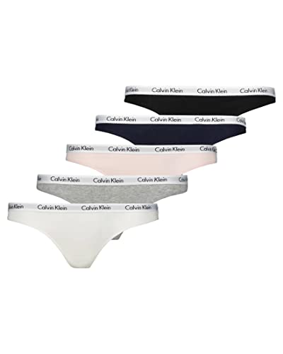 Calvin Klein Stringi damskie, B/W/Gh/Nt/Sl, XL