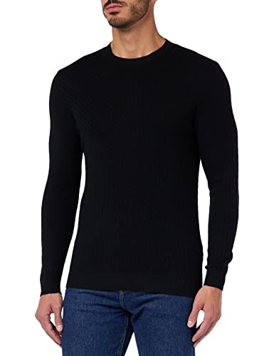 Sisley Sweter męski, Black 903, S
