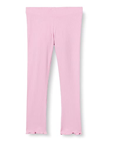 Noa Noa Miniaturowe dziewczęce legginsy BarbelNNM, Mauve Mist, 104, Mauve Mist, 104 cm