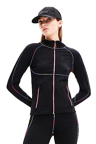 Desigual Damska bluza blaki, czarny, M