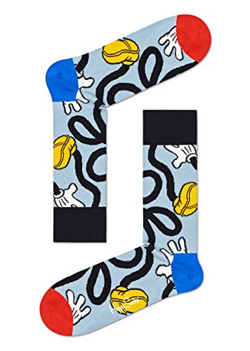 Happy Socks Disney Mickey Stretch, kolorowe i zabawne, Skarpety dla kobiet i mężczyzn, Niebieski (41-46)