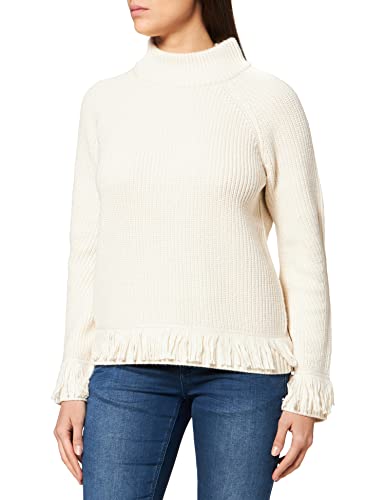 Comma CI Damski sweter z długim rękawem, 8050 Dust White, 38