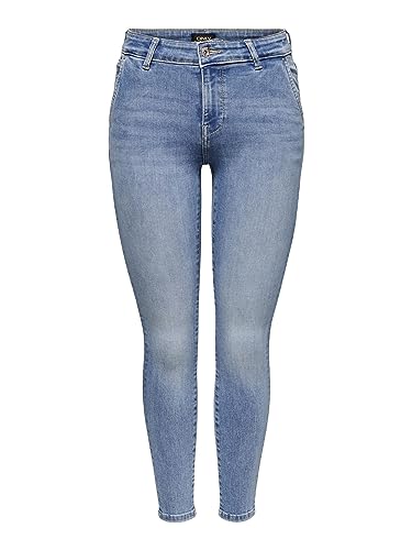 ONLY Onlblush Life dżinsy damskie skinny fit, jasnoniebieski (light blue denim), (XS) W / 32L
