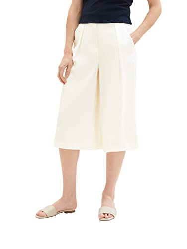 TOM TAILOR Damskie spodnie 1036847, 10315-Whisper White, 40/26L, 10315 - Whisper White, 40W / 26L