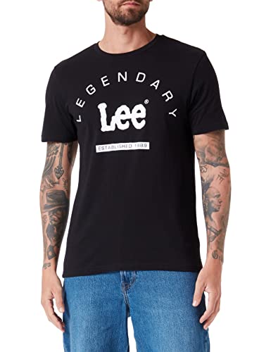 Lee Legendary T-shirt męski, czarny, XL