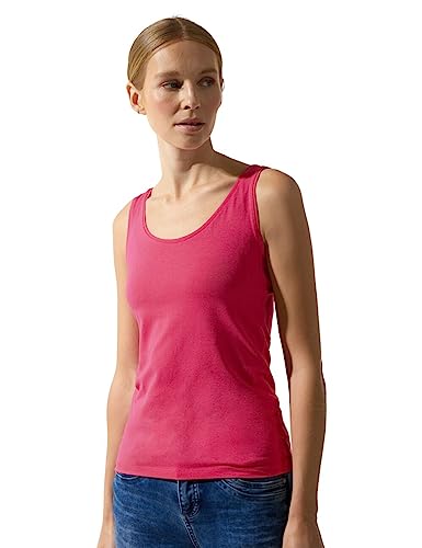 Street One Basic-Top Tank Top, Kwiat koralowy, 34