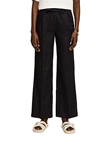 ESPRIT Damskie spodnie 033EE1B345, 001/BLACK, 36/32, 001/Black, 36W / 32L