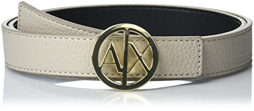 Armani Exchange Damski dwukolorowy, pasek z logo, noise/czarny, XS