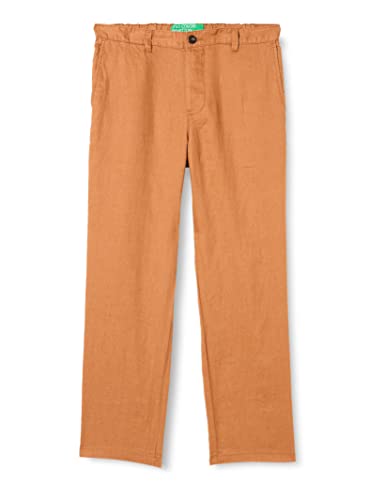 United Colors of Benetton Spodnie męskie 4agh55ju8 spodnie, brązowy palony 1b5, 32, Burnt Brown 1b5