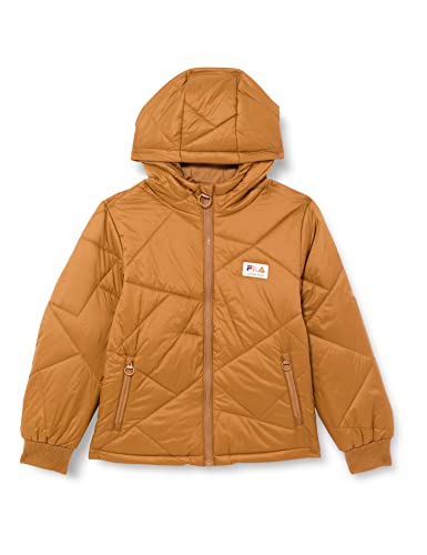 FILA Dziewczęca kurtka Trebinje Padded, Nuthatch, 146/152 cm