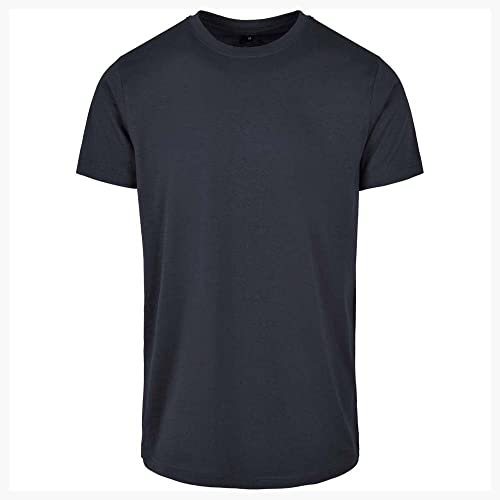 Build Your Brand Męski T-shirt basic, okrągły dekolt, męski T-shirt o klasycznym kroju, dostępny w wielu kolorach, rozmiary XS – 5XL, grantowy, XL