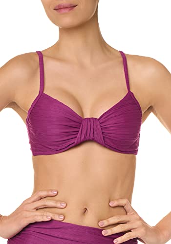 goldenpoint Bikini damski kostium kąpielowy biustonosz z fiszbinami, fioletowy, 95B