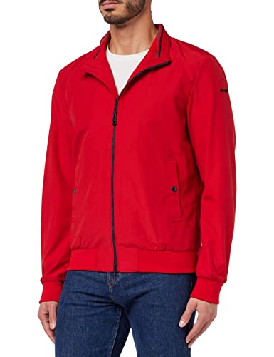 Geox Męska kurtka Vincit, czerwony (True Red), 60