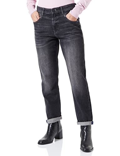 s.Oliver Damskie spodnie jeansowe, czarny, 40