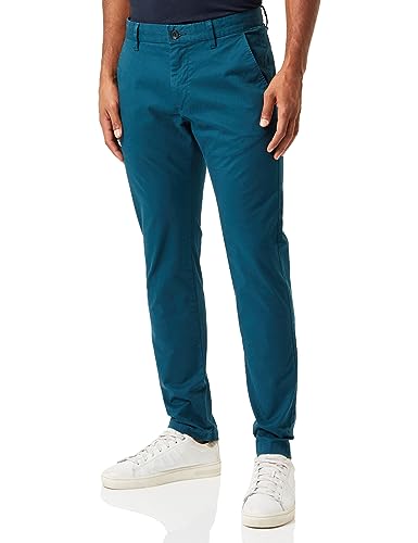 s.Oliver Spodnie męskie Slim Fit, Niebieski zielony, 28W / 32L