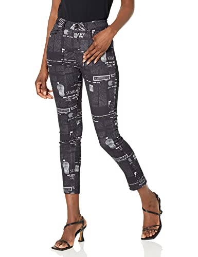 Desigual Damskie spodnie_News, 2000 czarne, Czarny, XS