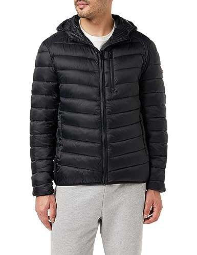 Champion Legacy Outdoor-Hooded Light Nylon Kurtka Mężczyźni, Nero, M