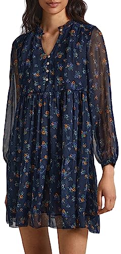 Pepe Jeans Sukienka damska Ikaia Babydoll, Wielobarwny (Multi), XL