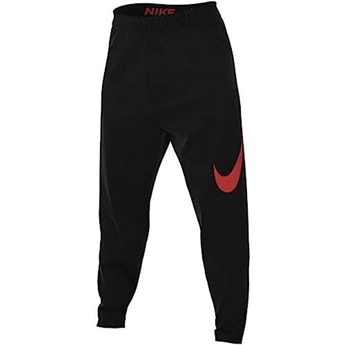 Nike Spodnie męskie, Black/Habanero Red, M