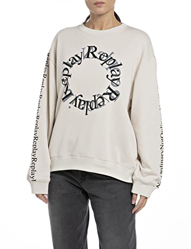 Replay Bluza damska W3581B.000.22738P, 412 Warm Butter, S