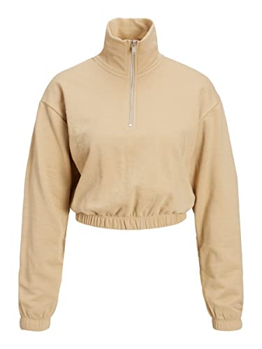 JACK & JONES Jjxx Jxalfa Reg Every Short Half Zip bluza damska, Incense, XL