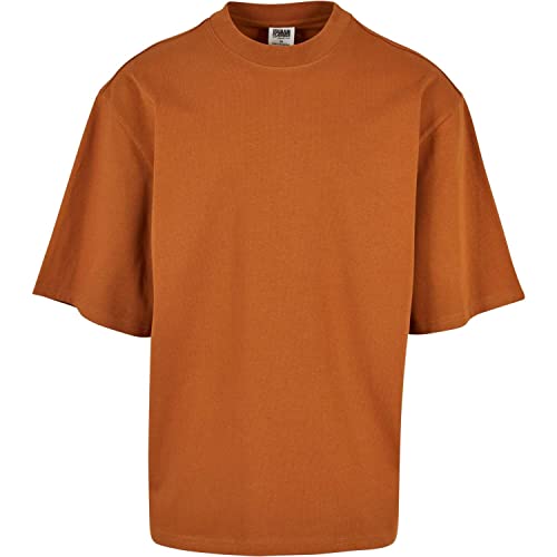 Urban Classics Męska koszulka z długim rękawem organicznym, Terracotta, XL