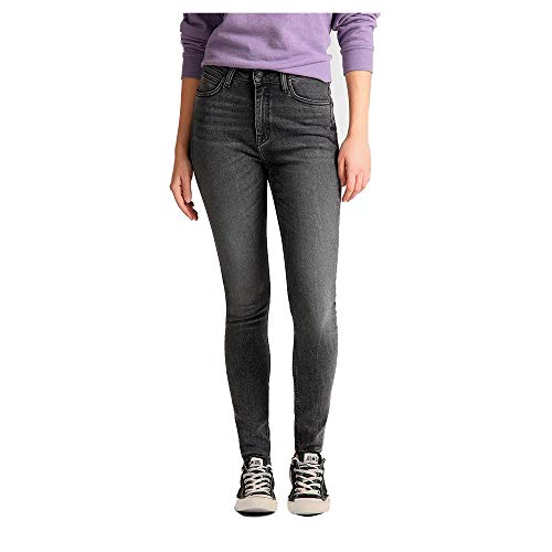 Lee Jeansy damskie Ivy, szary taava, 25W / 33L