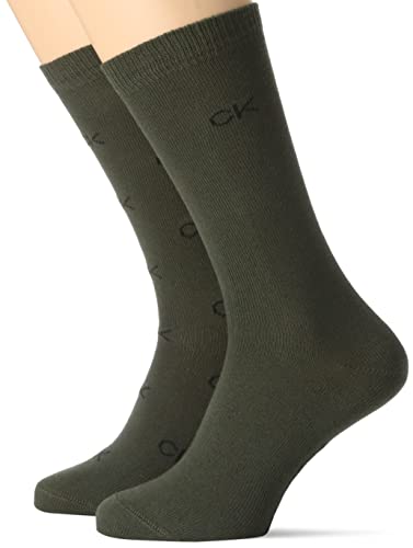 Calvin Klein skarpety CLSSC męskie, DARK OLIVE, rozmiar uniwersalny