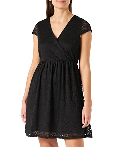 VERO MODA Damska sukienka Vmjade Capsleeve Short Dress JRS, czarny, S