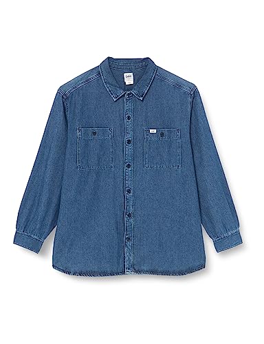 Lee Koszula męska, jasnoniebieska, rozm. XL, Washed Blue, XL