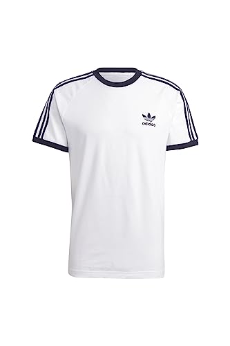 adidas 3-Stripes Tee Koszulka męska, Biały 6, XXL