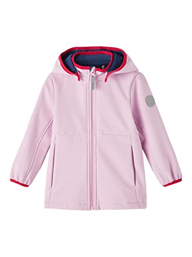 NAME IT Girl's NKFMALTA kurtka softshell 2FO kurtka, Nutmeg, 134, nutmeg, 140 cm