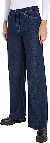 Tommy Hilfiger Damskie spodnie jeansowe z szerokimi nogawkami Hw Rue, Rue, 33W / 30L
