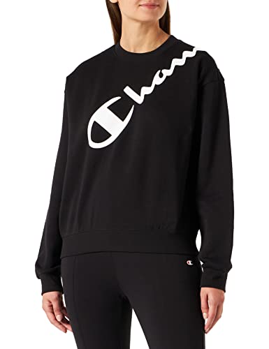 Champion Damska bluza z kapturem American Classics Maxi, czarny, S