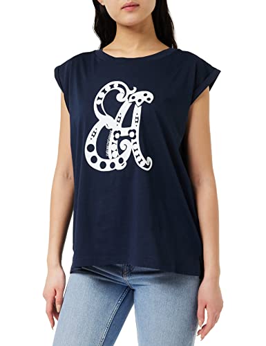 Emporio Armani Logomania damska koszulka bez rękawów, morski, XL