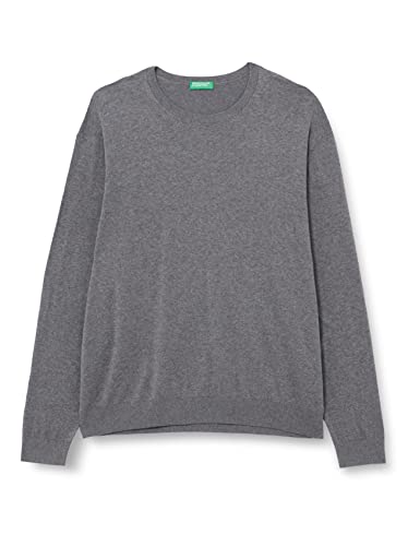 United Colors of Benetton sweter męski, szary melanż 507, XXL