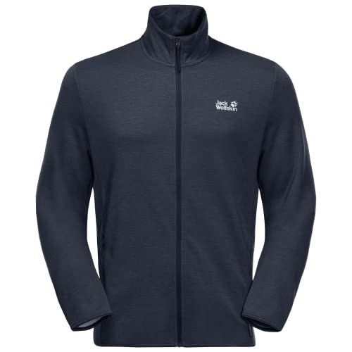 Jack Wolfskin Męska kurtka Jwp Midlayer M, nocny granat, M