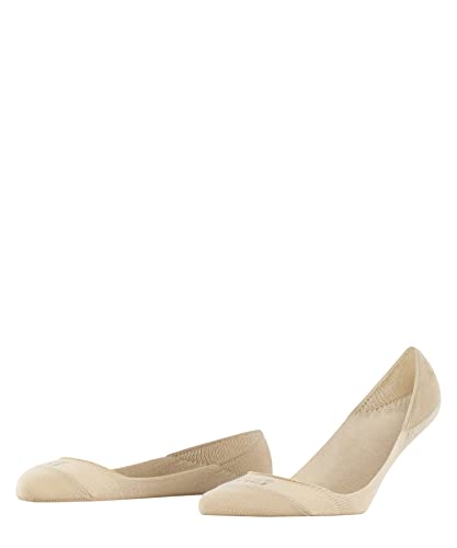 FALKE Kobiety Stopki Step Medium Cut Box W IN Zrównoważona Bawełna niewidoczne jednokolorowe 1 Para, Beżowy (Cream 4011), 41-42