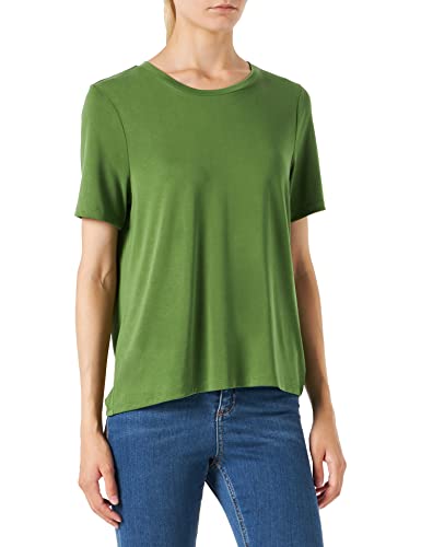 Object Women's OBJANNIE S/S T-Shirt NOOS Top, zielony Artichoke Green, XL