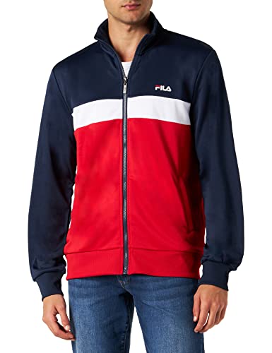FILA Sturgis kurtka męska, Black Iris-true Red-Bright White, XL
