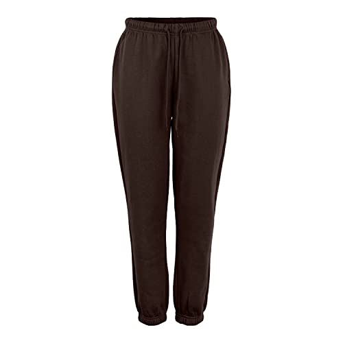 PIECES Damskie spodnie dresowe PCCHILLI HW Sweat Pants NOOS BC, Chicory Coffee, L