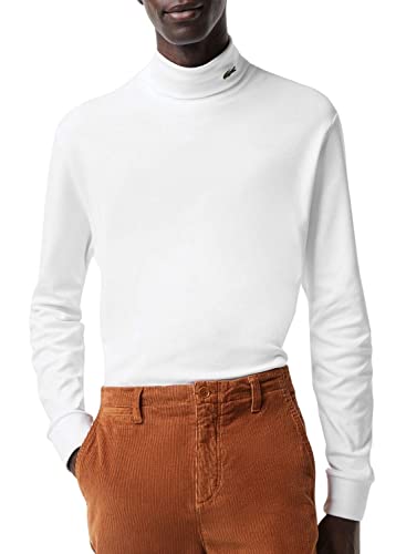 Lacoste Męski t-shirt damski, Blanc, XXL