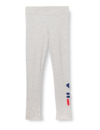 FILA Bambari legginsy dziecięce, uniseks, jasnoszary melanżowy, 98-104