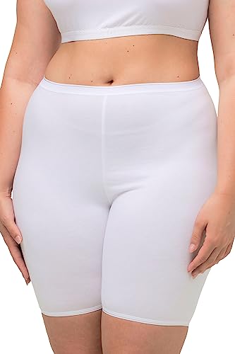 Ulla Popken Damski biustonosz Underwired biustonosz, miękki, gładki, miseczki C, biały, 66